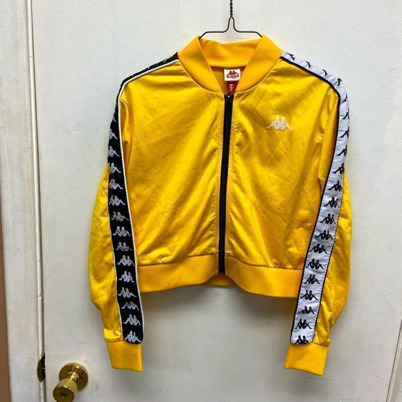 Kappa Tops - Kappa Women’s Yellow Crop Top size Small